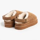 Ladies Quinn Sheepskin Sling Back Mule Slipper Chestnut Extra Image 5 Preview